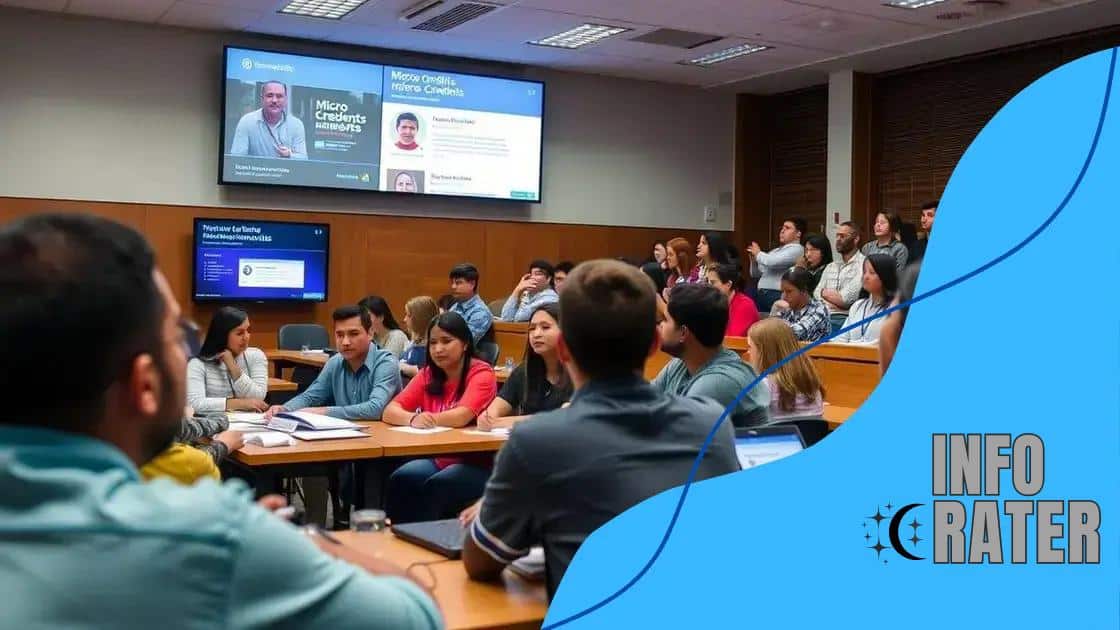 Integrating micro-credentials into traditional education
