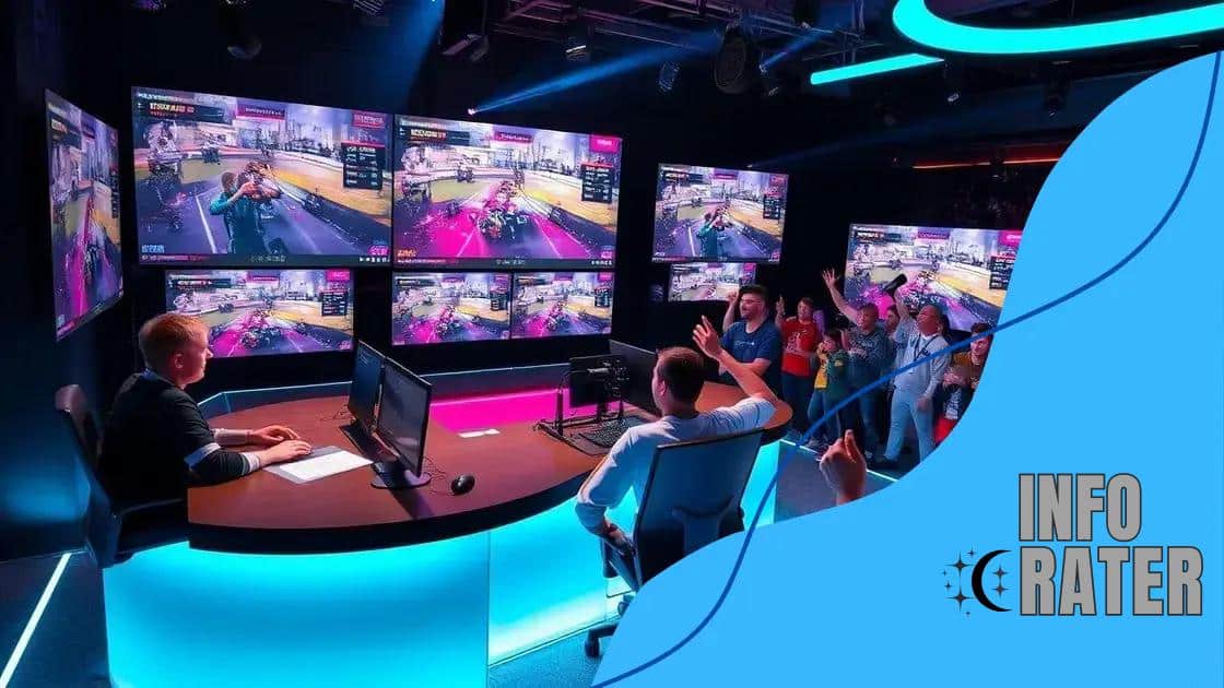 Key players in the e-sports media landscape