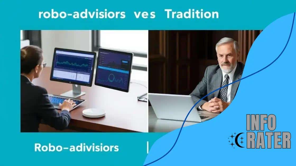 How robo-advisors compare to traditional advisors