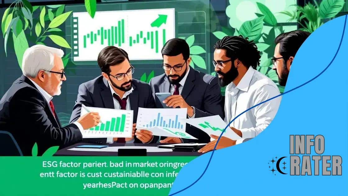 How ESG factors influence markets